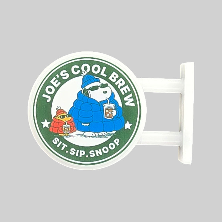Joe's Cool Brew Magnet Light by Pinbuds, front view