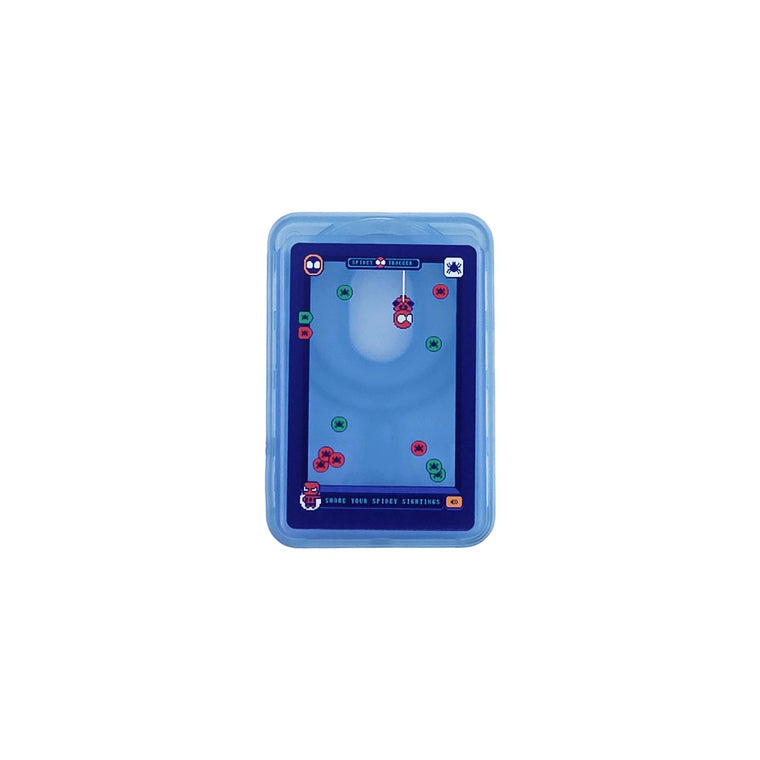 Spider Track MagSafe Phone Wallet by Donburee x Pinbuds, front view