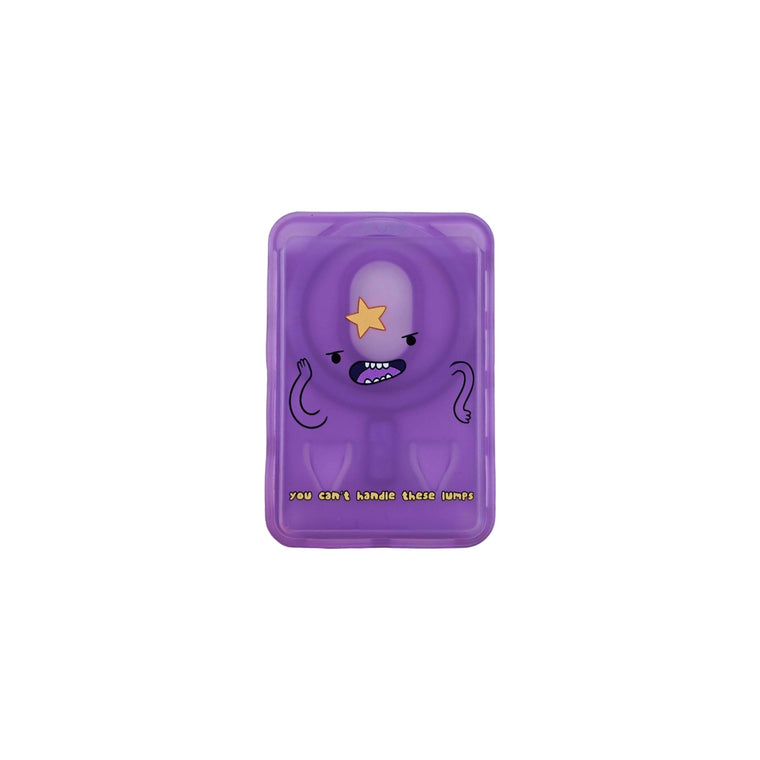 These Lumps MagSafe Phone Wallet by Donburee x Pinbuds, front view