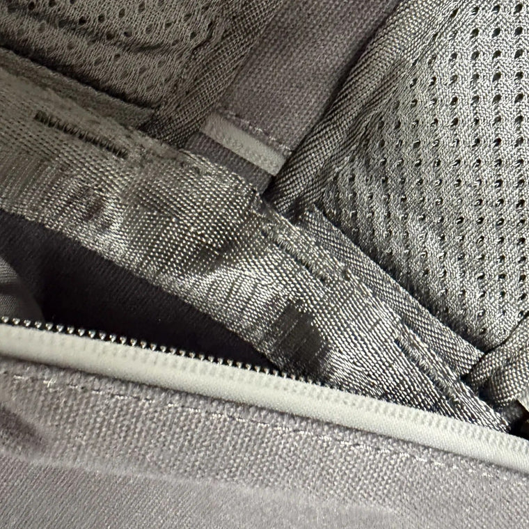 Reinforced stitched strap webbing inside the 3-Way Shapeshift Backpack
