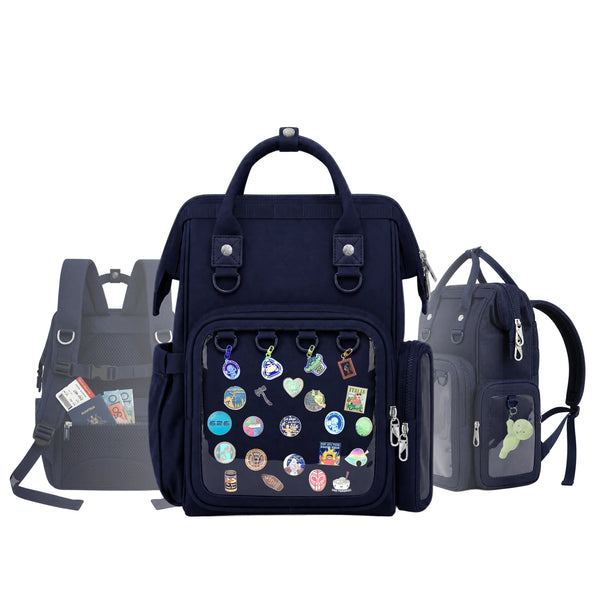 Dual Window Anti-theft ITA Backpack 15"
