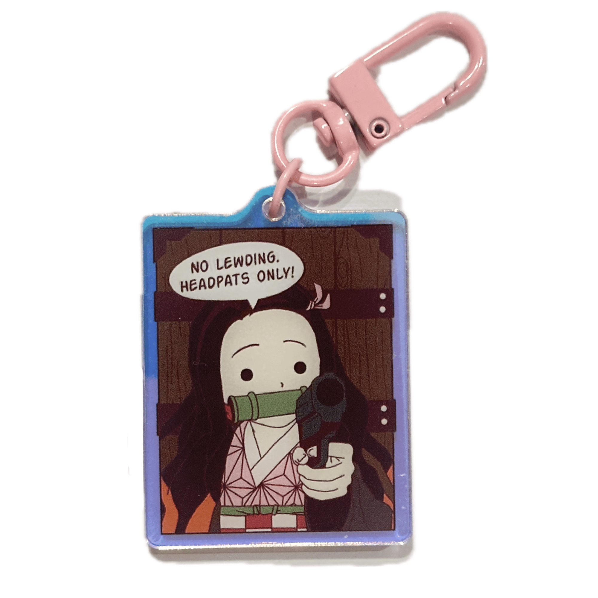 Pinbuds Charms & Keychains No Lewding headpats only acrylic charm keychain