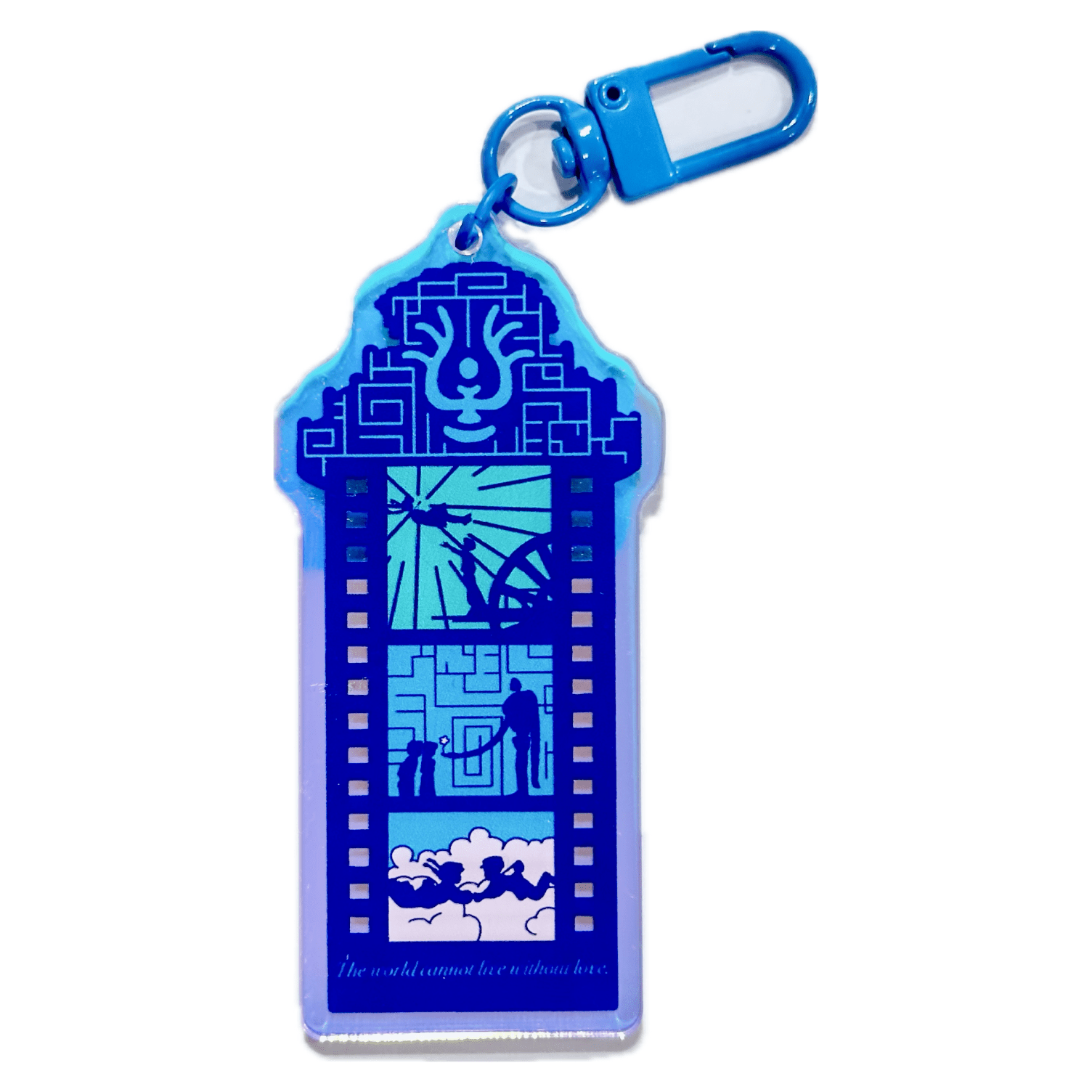 Pinbuds Charms & Keychains Sky spirit film strip acrylic charm keychain