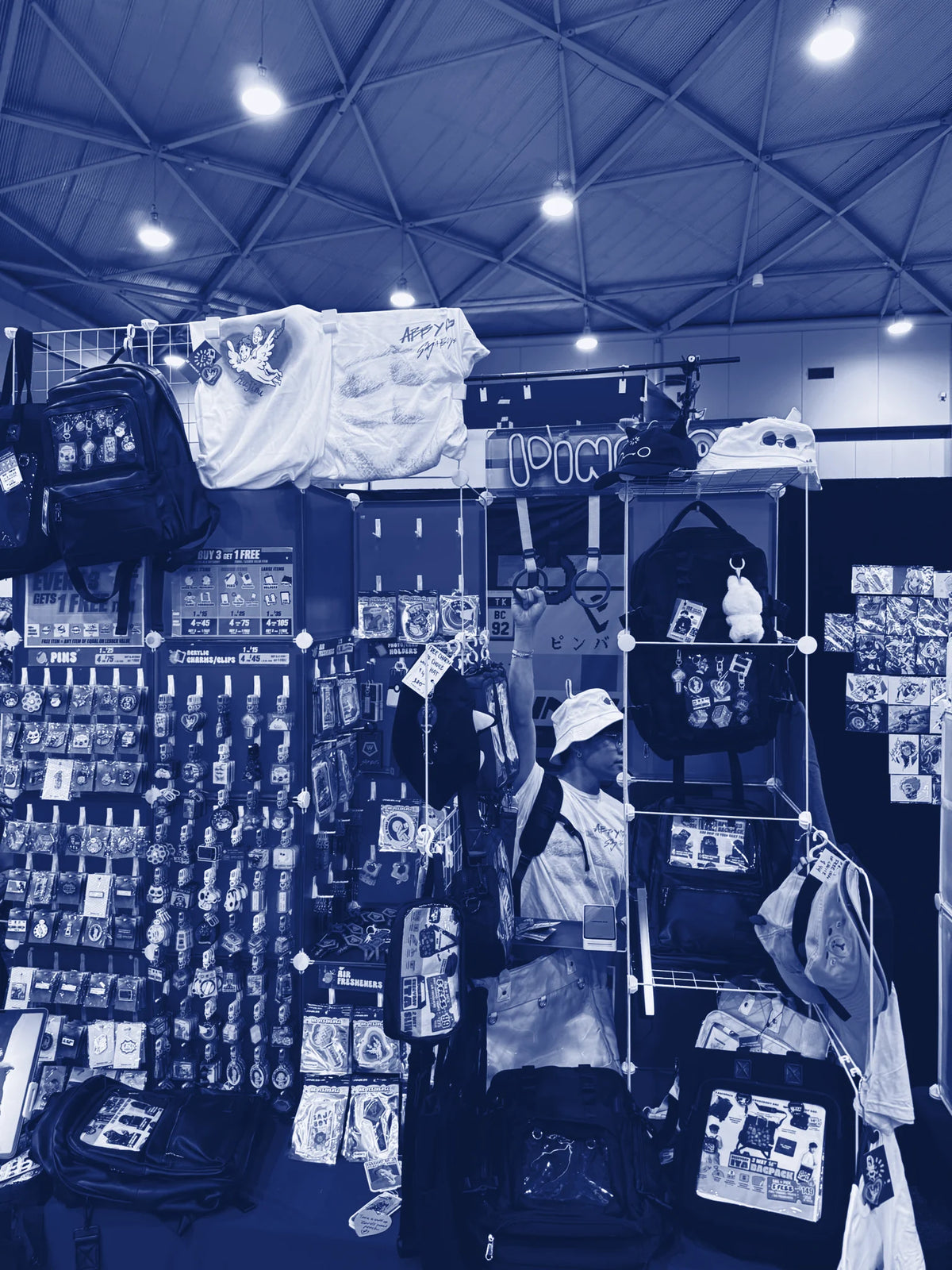 The Pinbuds stand at Oz Comic Con Brisbane 2025