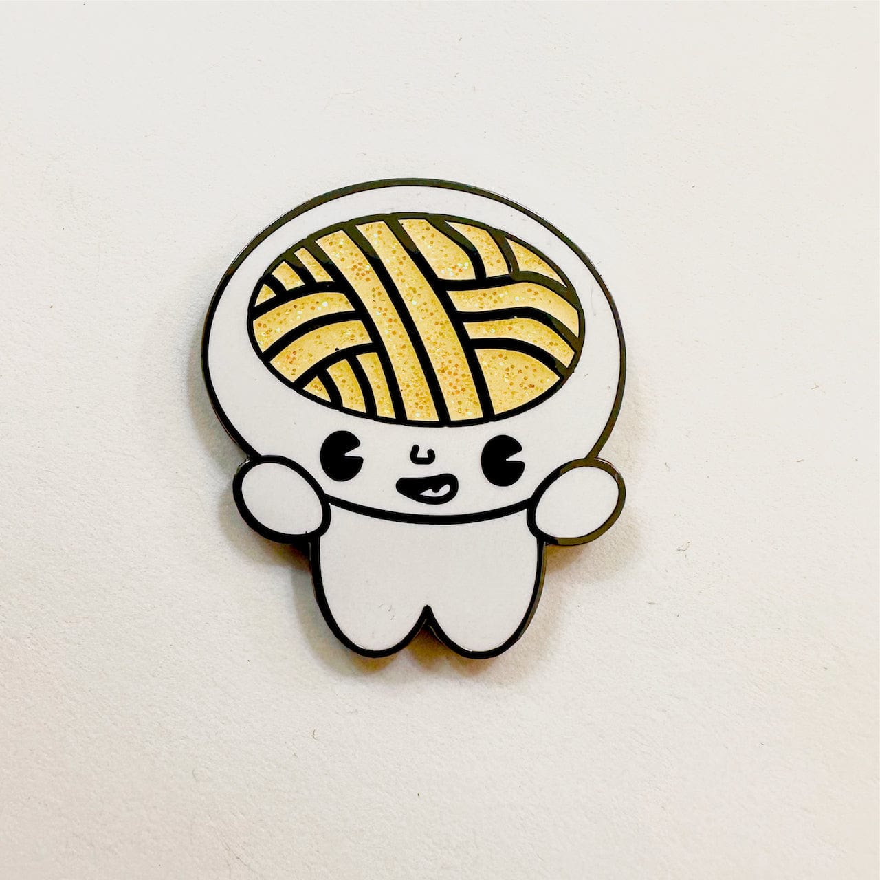 Pinbuds Enamel pin Udon noodle boy pin - Udon Nou from Kagawa prefecture (Japan Mascot collection)