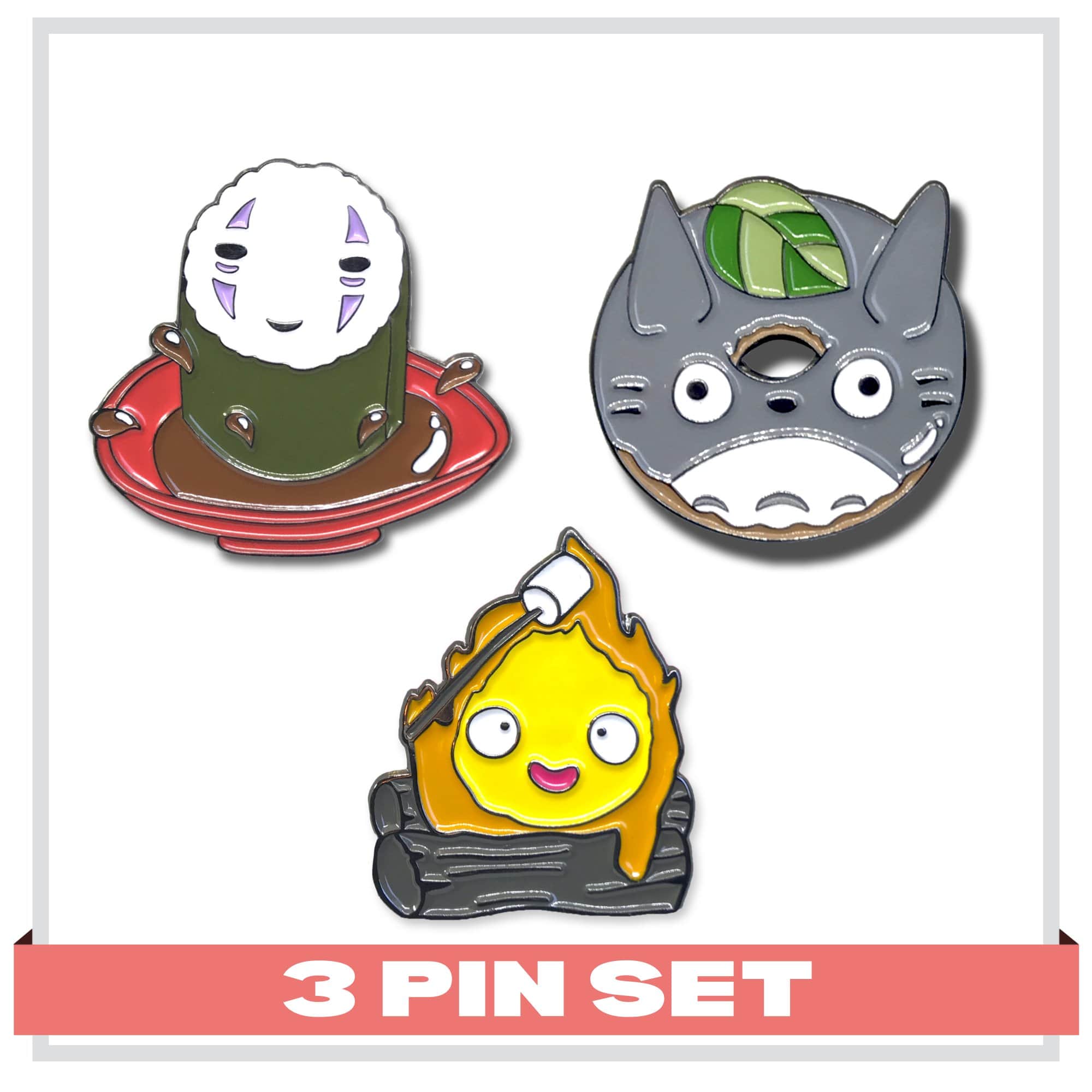 donburee Ghiblicious (3 Pin Set)