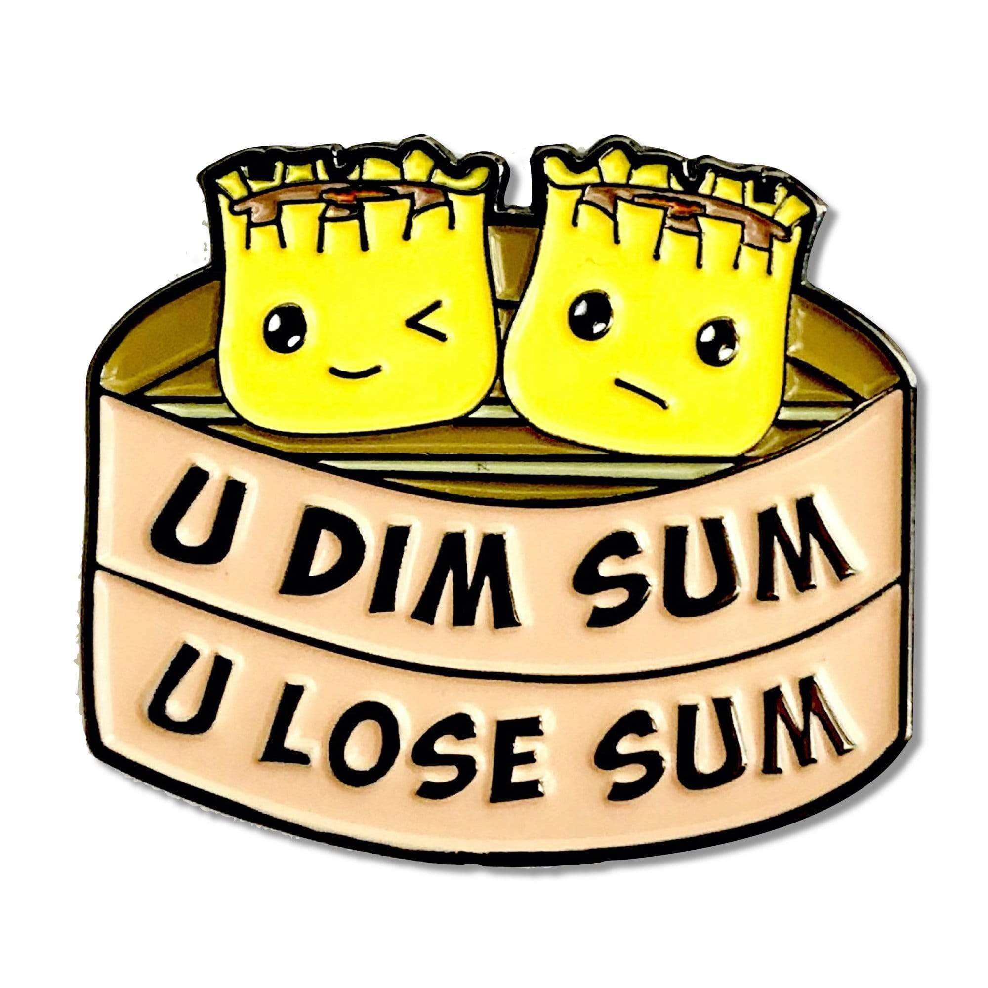 punimpressed Dim Sum pun pin
