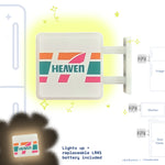 7 Heaven Magnet Light by Donburee x Pinbuds, main product photo