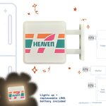 7 Heaven Magnet Light by Donburee x Pinbuds, main product photo
