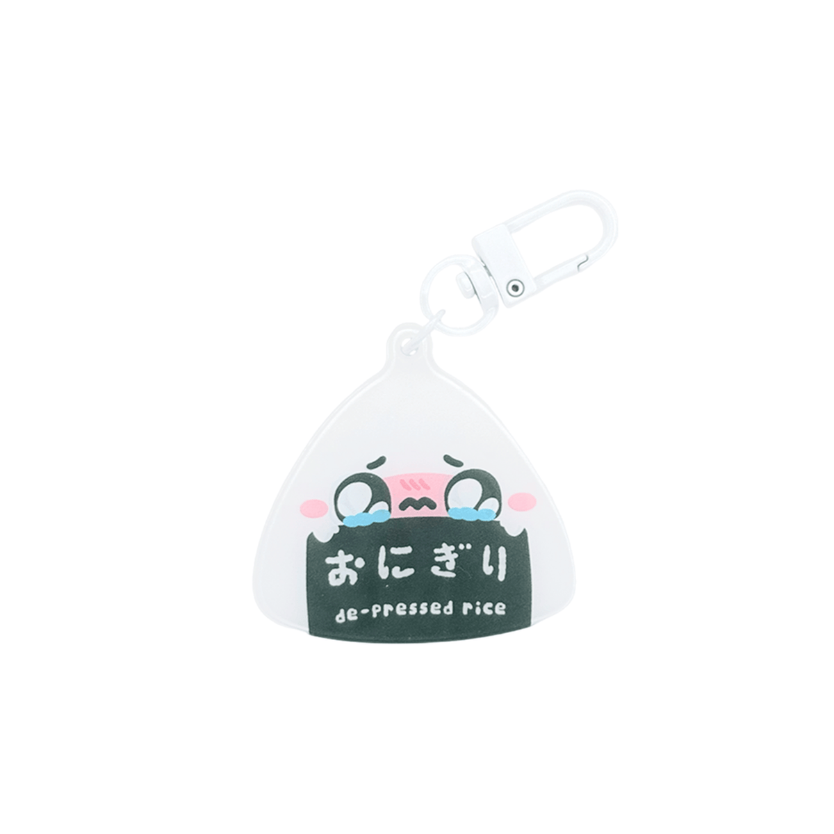 De-Pressed Rice Acrylic Charm by Pinbuds