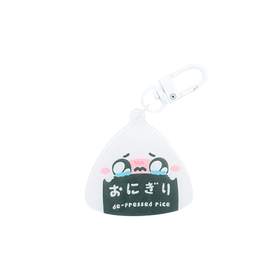 De-Pressed Rice Acrylic Charm