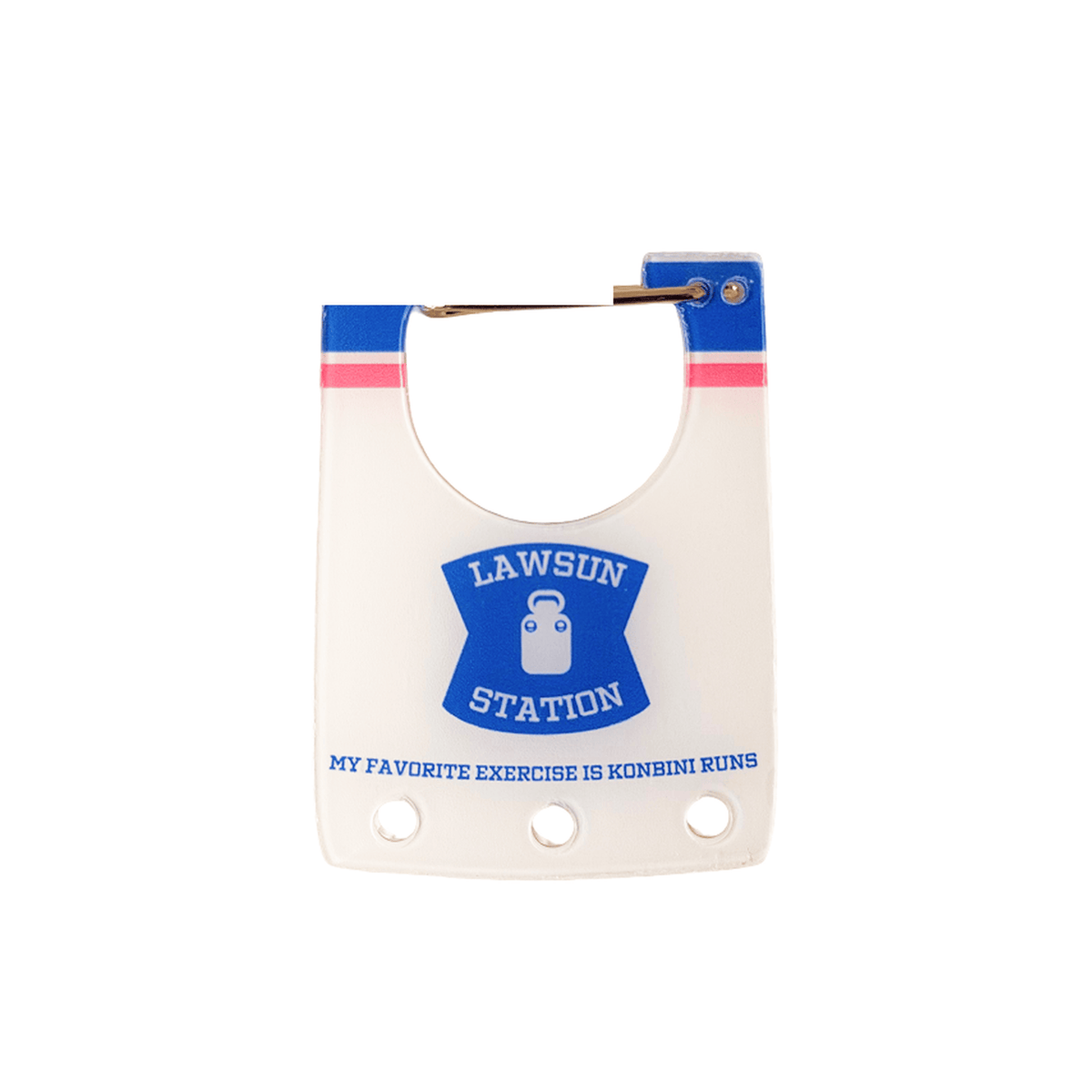 Lawsun Station Bag Acrylic Charm by Pinbuds