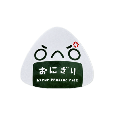 Hyper Pressed Rice Enamel Pin