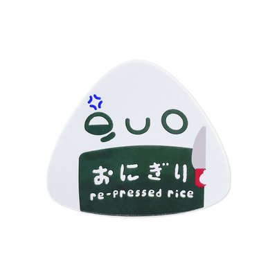 Re-Pressed Rice Enamel Pin