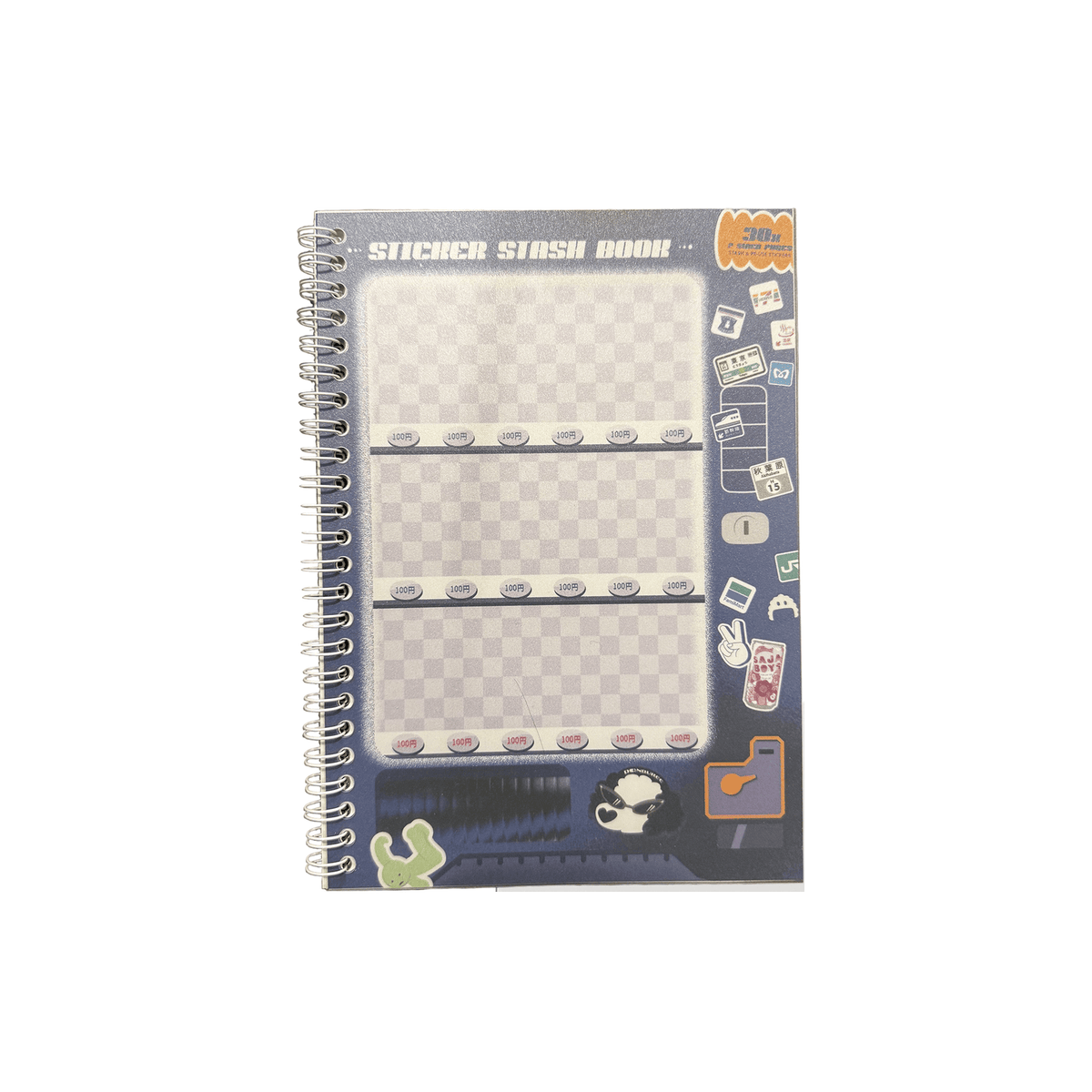 A5 Reusable Sticker Book by Pinbuds