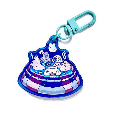 Spirited Onsen Acrylic Charm