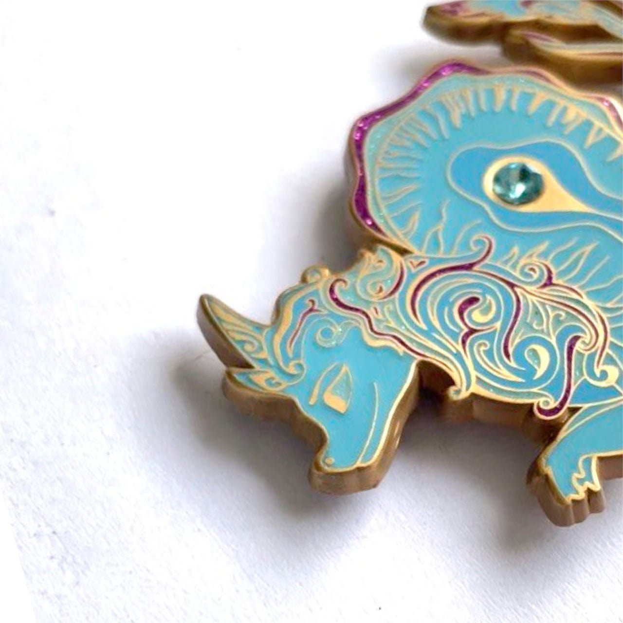 cuddlefish Enamel pin The Last Dragon Pin (Glow in the dark)