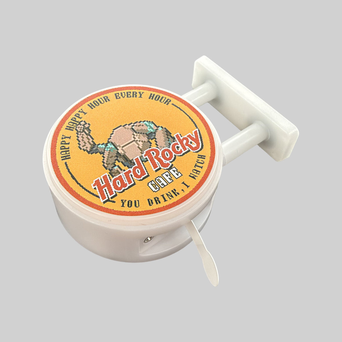 Hard Rocky Cafe Magnet Light by Pinbuds, angled view 1 of 2