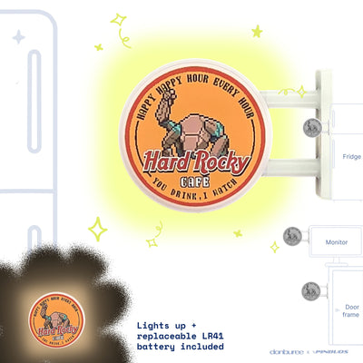 Hard Rocky Cafe Magnet Light