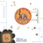 Hard Rocky Cafe Magnet Light by Donburee x Pinbuds, main product photo