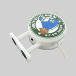 Joe's Cool Brew Magnet Light by Pinbuds, angled view 1 of 2