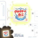Kurasati Krab Magnet Light by Donburee x Pinbuds, main product photo