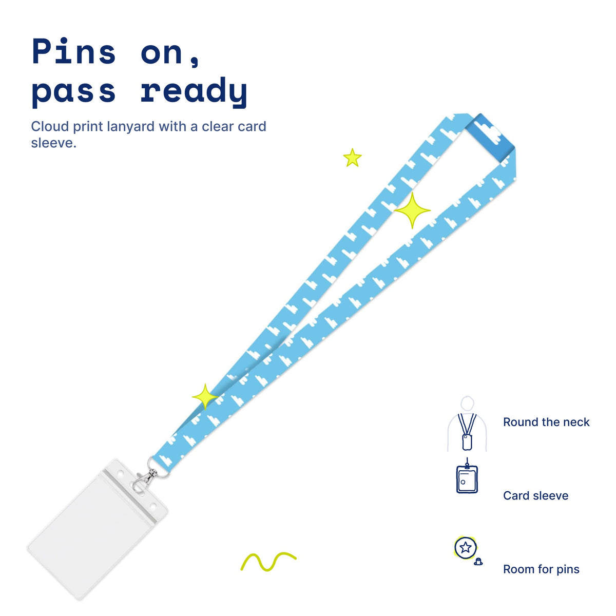 Andy’s Toy Room Lanyard by Pinbuds, main product photo