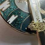 Get Down to Business Spinner enamel pin, hard enamel