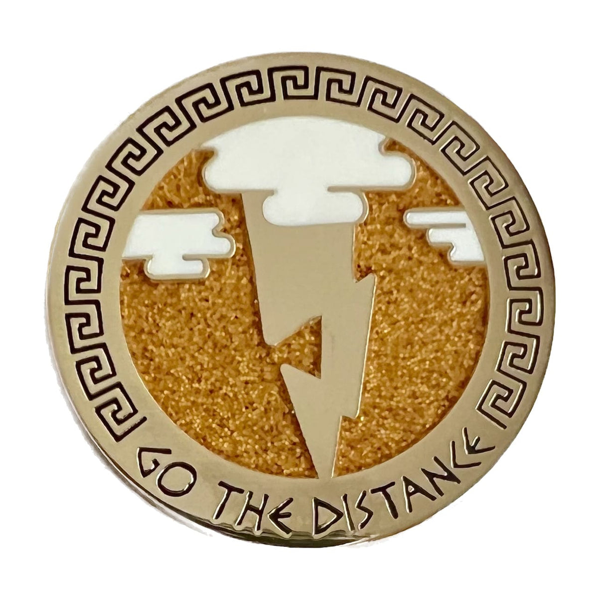 Go the Distance enamel pin by Pinbuds