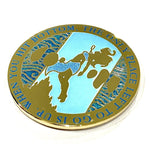 Lost City Princess enamel pin, hard enamel