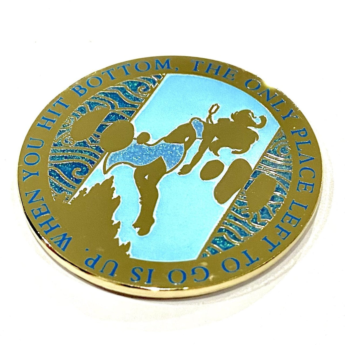 Lost City Princess enamel pin, hard enamel