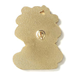 Mae Money enamel pin, gold plating