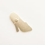 Magic Slipper enamel pin, gold plating