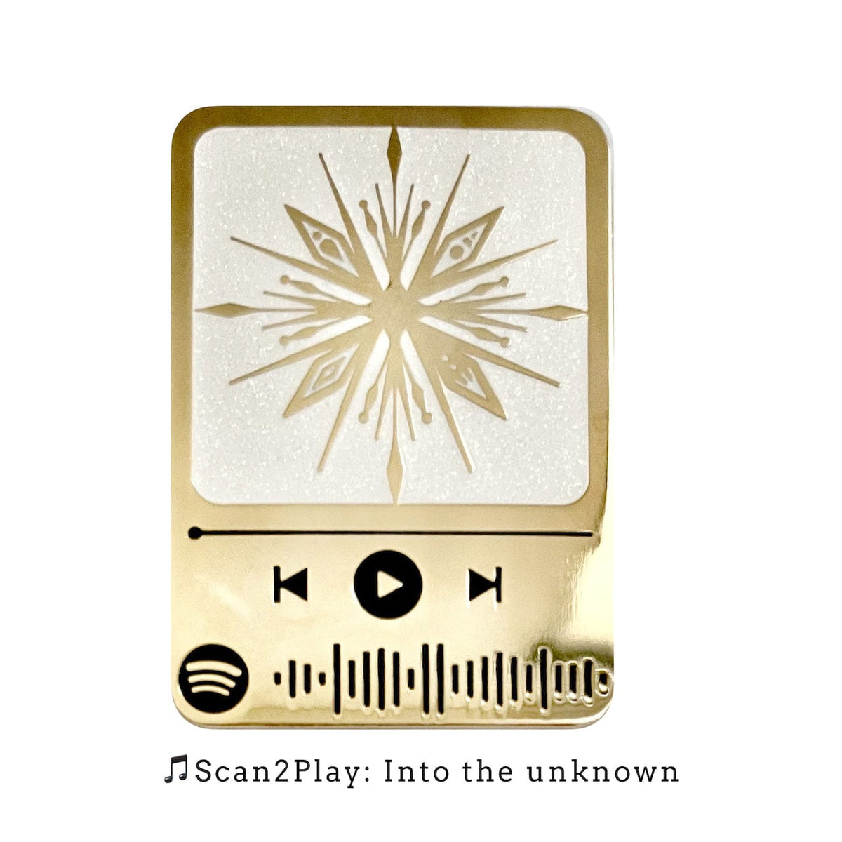 Beast Music Code enamel pin, designed in Sydney