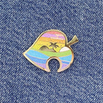 Pride in the Horizons enamel pin, gold plating