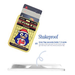 Don Don Donki MagSafe Phone Wallet by Donburee x Pinbuds, shake test showing it stays put