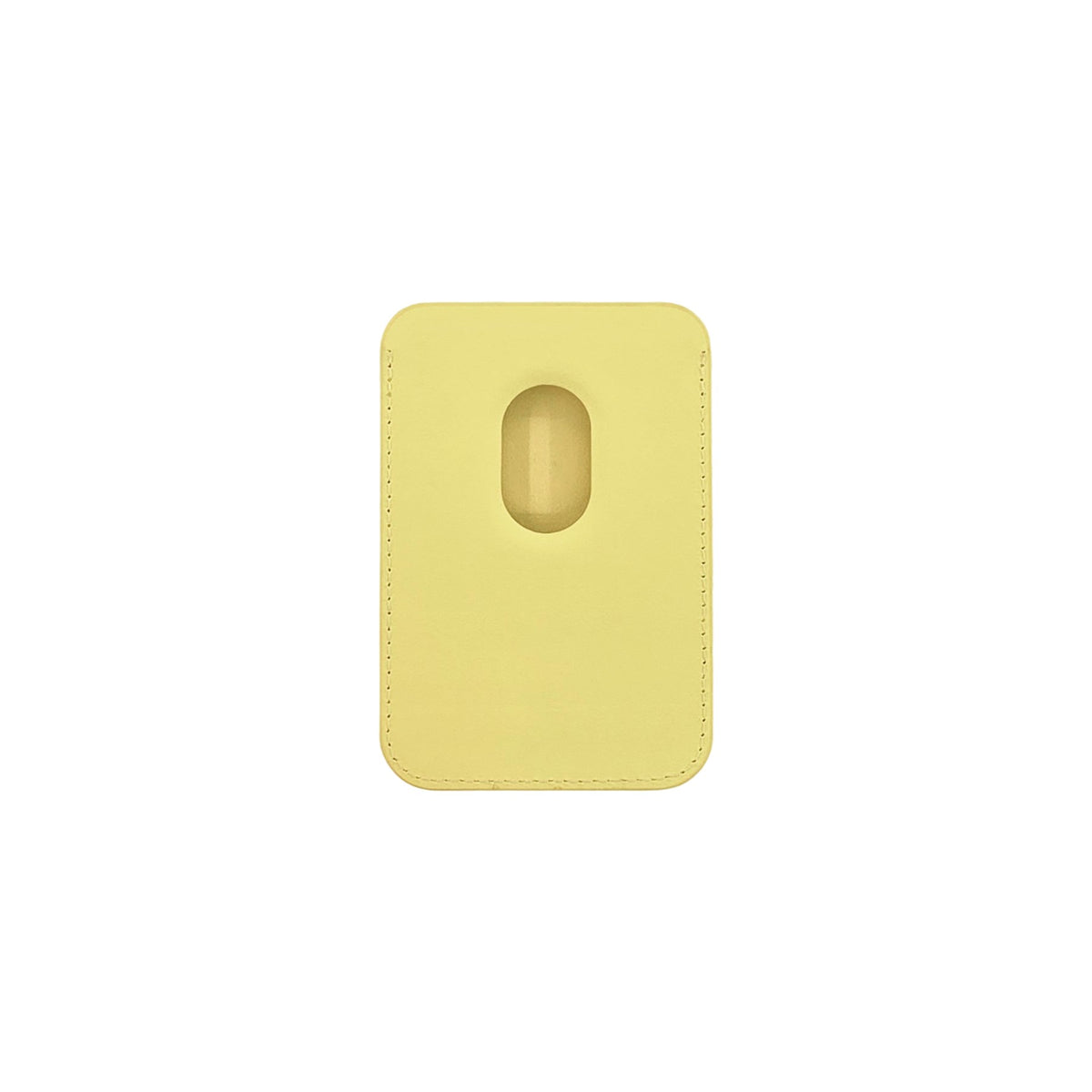 Don Don Donki MagSafe Phone Wallet by Donburee x Pinbuds, back view