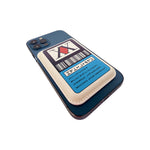 Hunter Pass MagSafe Phone Wallet by Donburee x Pinbuds, angled view 3 of 4