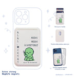 Moshi Moshi MagSafe Phone Wallet by Donburee x Pinbuds, main product photo