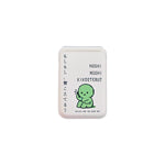 Moshi Moshi MagSafe Phone Wallet by Donburee x Pinbuds, front view