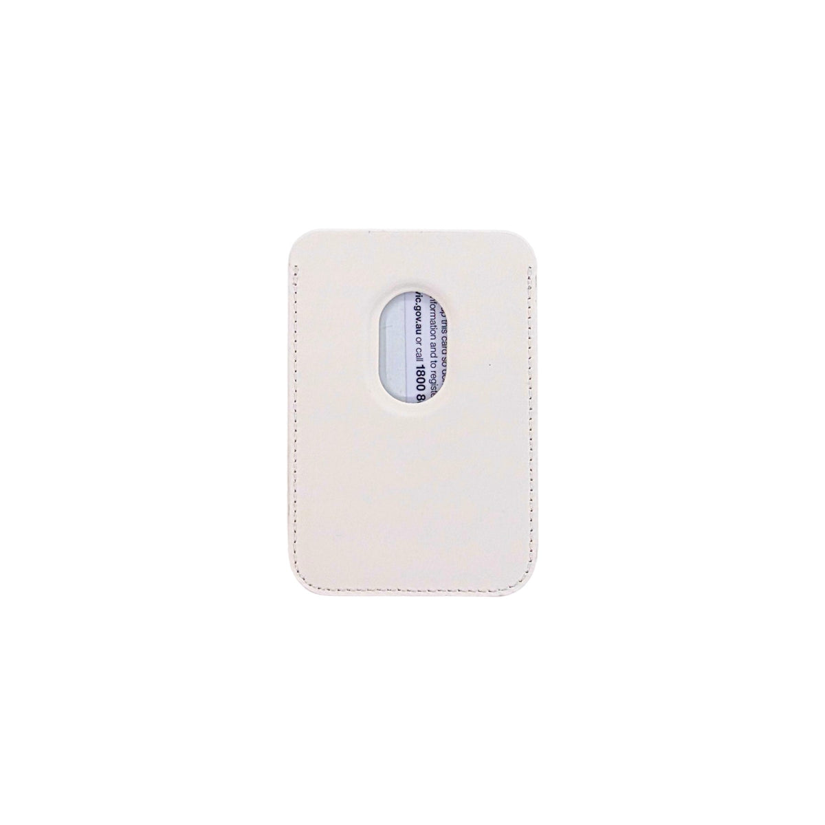Moshi Moshi MagSafe Phone Wallet by Donburee x Pinbuds, back view