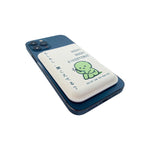 Moshi Moshi MagSafe Phone Wallet by Donburee x Pinbuds, angled view 3 of 6