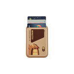MYKItty MagSafe Phone Wallet by Donburee x Pinbuds, holding cards