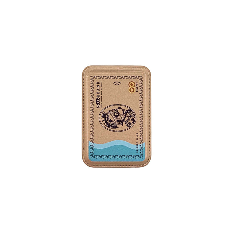 Nookbank MagSafe Phone Wallet by Donburee x Pinbuds, front view