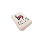 Rockymon MagSafe Phone Wallet by Donburee x Pinbuds, angled view 1 of 4
