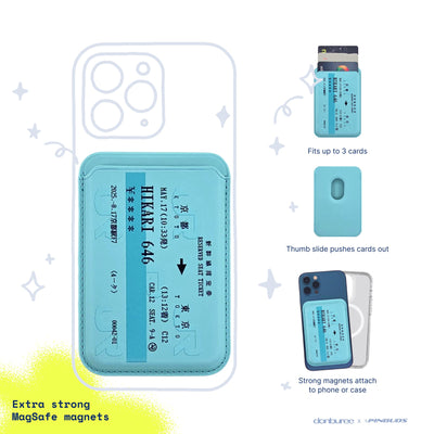 Shinkansen Ticket MagSafe Phone Wallet