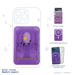 These Lumps MagSafe Phone Wallet by Donburee x Pinbuds, main product photo