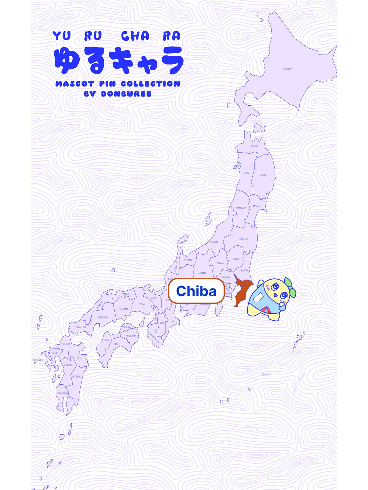 Find Chiba on the map