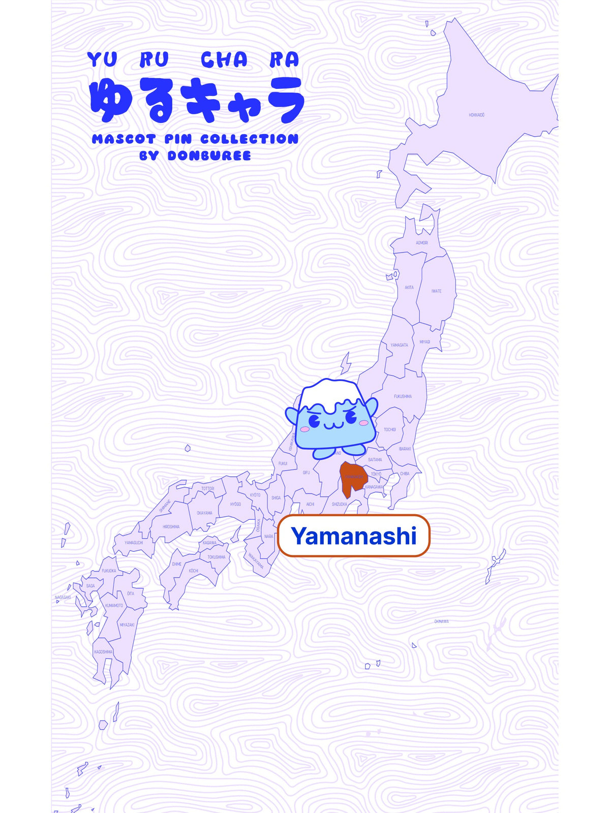 Find Yamanashi on the map