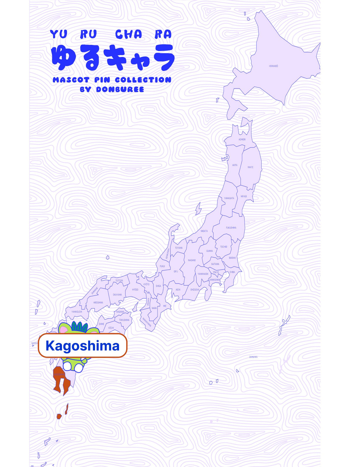 Find Kagoshima on the map